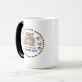 Tägliche Kaffeeverbrauch Verwandlungstasse (Vorderseite Links)