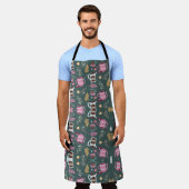 Tägliche Kochfarben Schürze (Getragen)