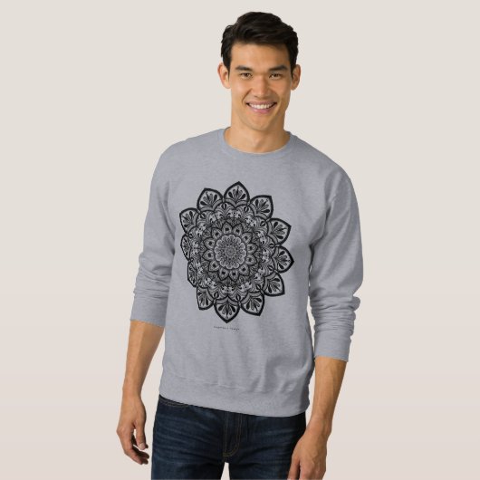 Tägliche Mandala Sweatshirt (Vorne ganz)