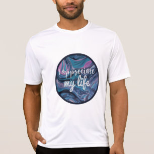 tägliche motivierend Bejahungen für Arbeit und Lie T-Shirt