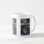 Tägliche niedliche humorvolle Geschenktücher Kaffeetasse (VorderseiteRechts)