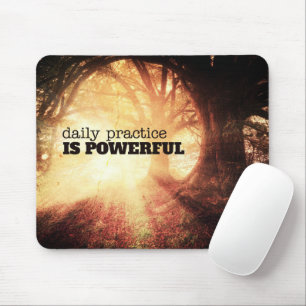 Tägliche Praxis Mousepad