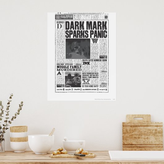 Tägliche Prophet-Vorderseite Poster (Küche)