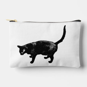 Tägliche Routinen mit elegatem Schwarz Zubehörtasche