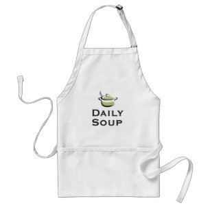 Tägliche Soup Schürze