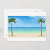 Tägliche Strandsaison: Postkarte (Vorne/Hinten)