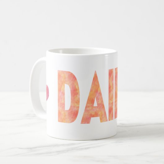 Tägliche Tasse (Vorderseite Links)
