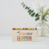 Tägliche UMBAU Visitenkarten für Ereignisse Visitenkarte (Stehend Vorderseite)