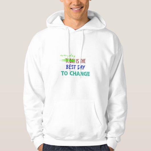 Tägliche Veränderungen - Männer Hoodies (Vorderseite)