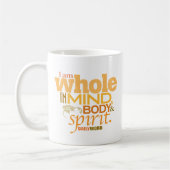 TÄGLICHE WORD® "Gesamtheits-" Tasse (Links)