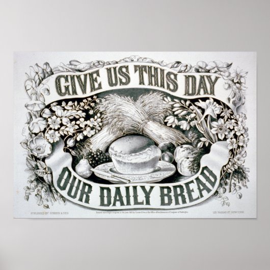 TÄGLICHER BROT POSTER (Vorne)