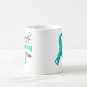 Täglicher Eierstockkrebs i-Fräulein-My Mom Kaffeetasse (Mittel)