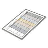 Täglicher Farbkombo 1 Notizblock (angewinkelt)