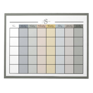 Täglicher Farbkombo 1 Notizblock