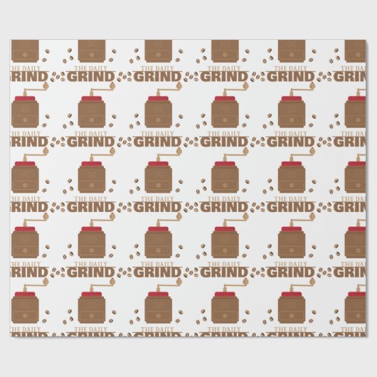 Täglicher Grind Geschenkpapier (Flach)