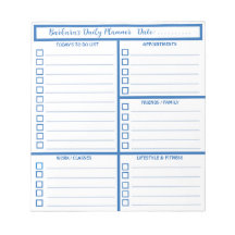 Täglicher Planer Einfach modern Beruflich