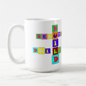 Täglicher Schönheitsbecher Kaffeetasse (Links)