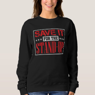Täglicher Stand-Up Agile Project Management PM Coa Sweatshirt
