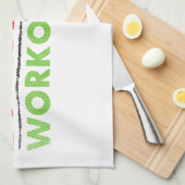 Täglicher Trainings-Tag Geschirrtuch (Viertel Falte)