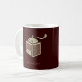 Täglicher Trott Kaffeetasse (Vorderseite Links)