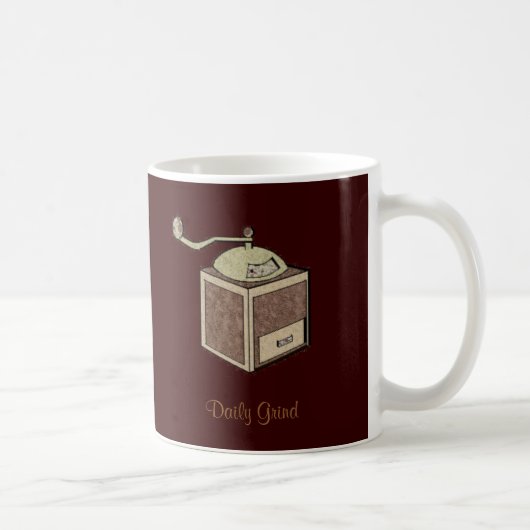 Täglicher Trott Kaffeetasse (Rechts)