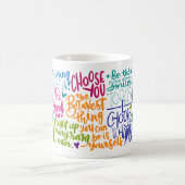 Tägliches Affirmation Kaffeetasse (Mittel)