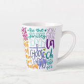 Tägliches Affirmation Milchtasse (Rechts)
