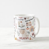 Tägliches Affirmationsgeschenk Großes Geschenk, Af Kaffeetasse (VorderseiteRechts)