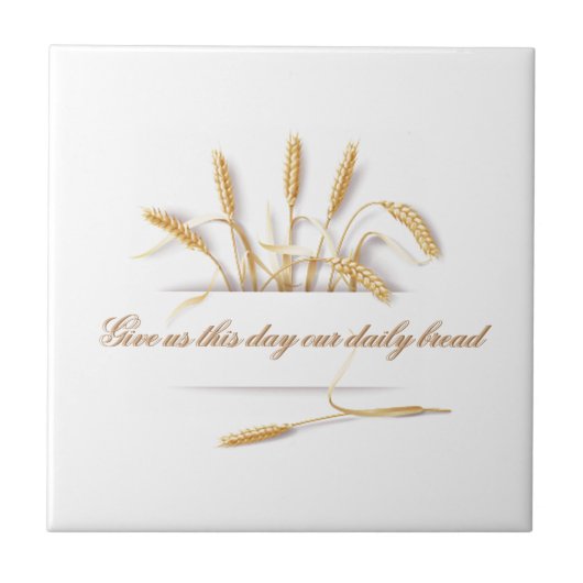 Tägliches Brot Fliese (Vorderseite)