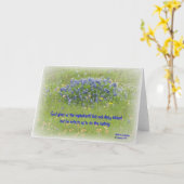 Tägliches Brot Karte (Gelbe Blume)