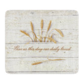 Tägliches Brot Schneidebrett (Vorderseite)