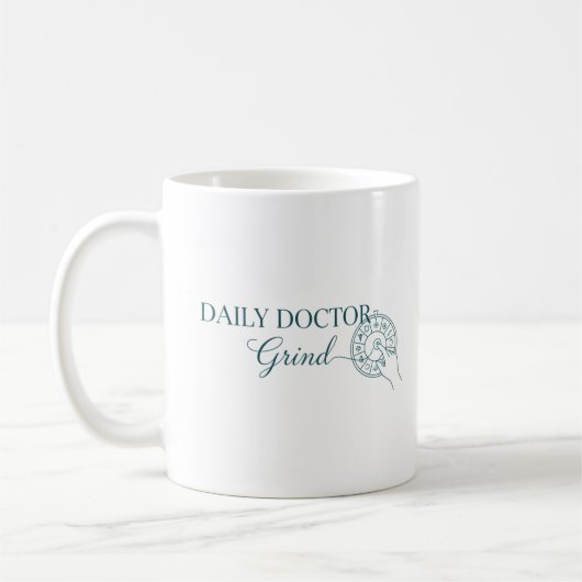 Tägliches Doktor-Raster Kaffeetasse (Links)