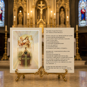 Tägliches Gebet für Priester durch heilige Karte