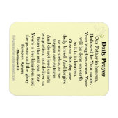 Tägliches Gebet Unser Vater NKJV Magnet (Horizontal)