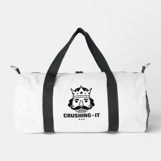 Tägliches Hustle-Mindset Motivational Crushing It  Duffle Bag