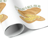 Tägliches Knoblauch-Brot Geschenkpapier (Rolleneckpunkt)