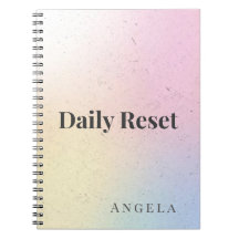 Tägliches Reset-Journal-Notizbuch