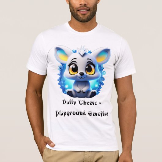 Tägliches Thema - Spielplatz Emojis! T-Shirt (Vorderseite)