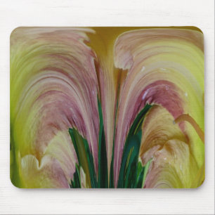 Taglilie abstraktes Mousepad