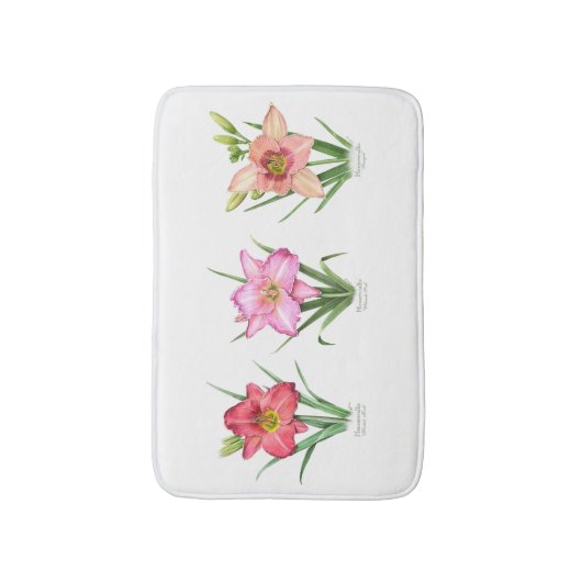 Taglilie Badematte (Vorderseite Vertikal)