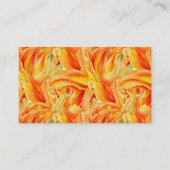 Taglilie-Bauers-/-Blumenzüchtergeschäftskarten Visitenkarte (Rückseite)