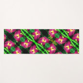 Taglilie Blume Nah Abstrakt Personalisiert Yogamatte (Vorderseite (Horizontal))