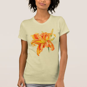 Taglilie der Blütenkunst Hemerocallis T - Shirt