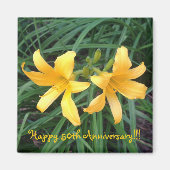 TAGLILIE "Downey" Gold Duo — Magnet (Vorne)