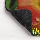 Taglilie-fanatische Mausunterlage Mousepad (Ecke)