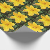 Taglilie-Geschenk-Wrap Geschenkpapier (Ecke)