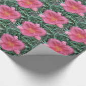 TAGLILIE "Little Fat Dazzler" - ECHO-DRUCK — Geschenkpapier (Ecke)