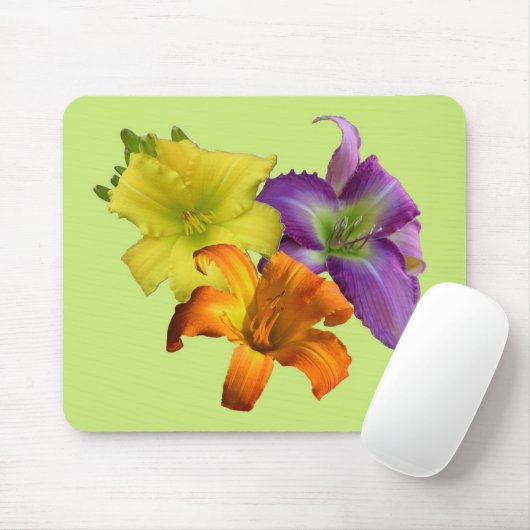 Taglilie Mousepad (Mit Mouse)