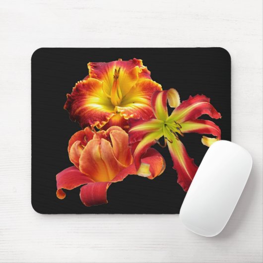 Taglilie Mousepad (Mit Mouse)