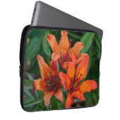 Taglilie Orange Canadian Flower Fotografy Laptopschutzhülle (Vorne Rechts)